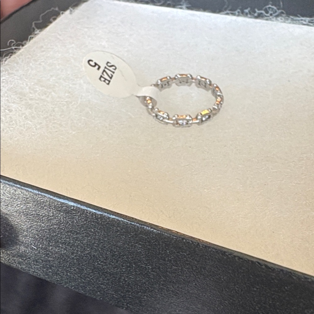 Freida Rothman Silver Stacking Ring - Picture 4 of 6